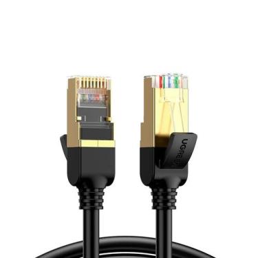 Imagem de Cabo de Rede Ugreen NW107 CAT7 F/FTP, 5 Metros - Preto