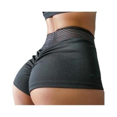Imagem de Shorts Esportivos Femininos De Cintura Alta, Sexy, Respiráveis, Para A