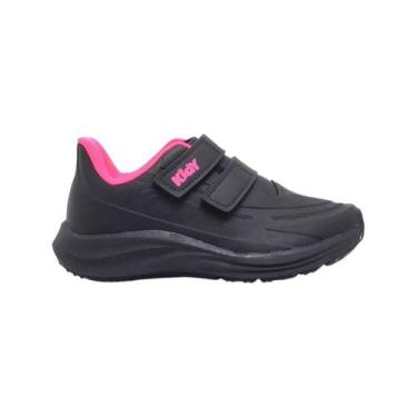 Imagem de Tênis Infantil Feminino Kidy Super Conforto Preto - 4381, 26, Preto