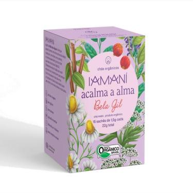 Imagem de Chá Orgânico Acalma a Alma Bela Gil Iamaní 15 sachês rende3L