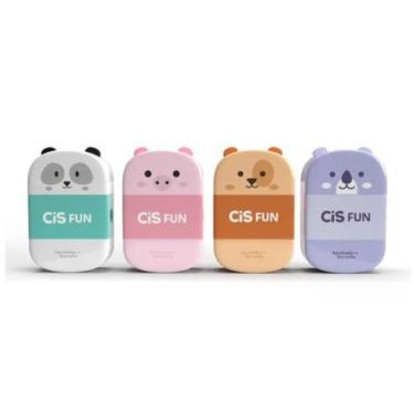 Imagem de Apontador Cis Criatic Fun Com Depósito + Borracha Bichinhos