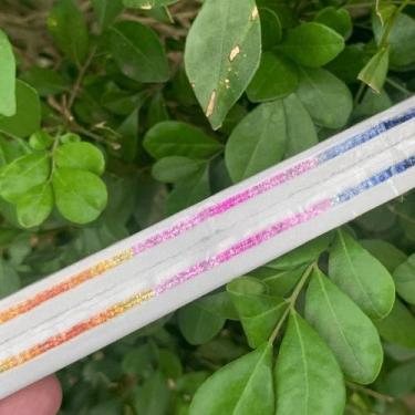 Imagem de Safira Rainbow Princess Riviera 2x2mm - SP GEMAS