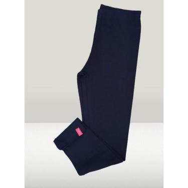 Imagem de Calça legging feminina infantil multimarcas - Alakazoo, Azul, 6
