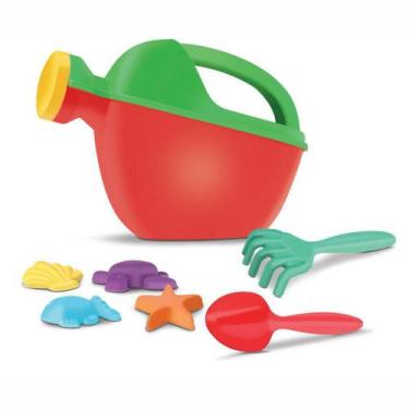 Imagem de Brinquedo Areia Regador de Praia Com Acessórios Diver Praia - Divertoy