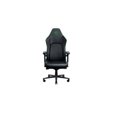 Imagem de Cadeira Gamer Razer Iskur V2 X, Ergonômica, com Suporte Lombar, Reclinação 152º, Revestimento Respirável, Preto e Verde - RZ38-04900700