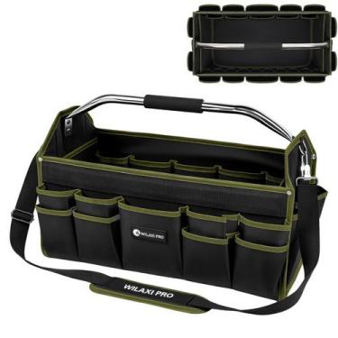 Imagem de Bolsa para Ferramentas WILAXI PRO 51 cm Dobrável Impermeável com 33 Bo