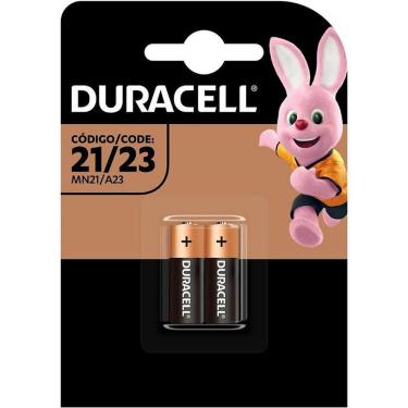 Imagem de Pilha Alcalina Duracell MN21-23 12V Mini para Dispositivos Médicos e Segurança