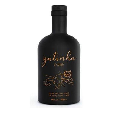Imagem de Licor Premium De Doce De Leite Com Café Gatinha 375ml