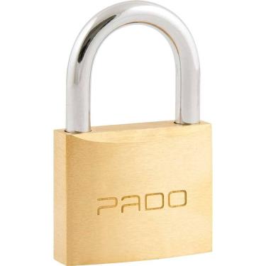 Imagem de Cadeado de Latão LT-45 45MM com Corpo Maciço e Haste em Aço Inoxidável Inclui 2 Chaves Pado