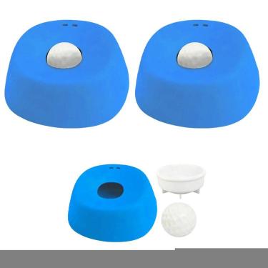 Imagem de Comedouro Lento Tigela De Lamber Kit 2 Uni Gatos Caes Pet Filhote Alimentadora  Brinquedo Alivio De Tedio