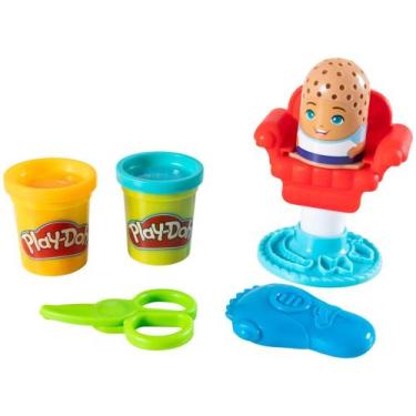 Imagem de Massinha Play-Doh Mini Classics - Corte Maluco Barbearia Hasbro com Ac