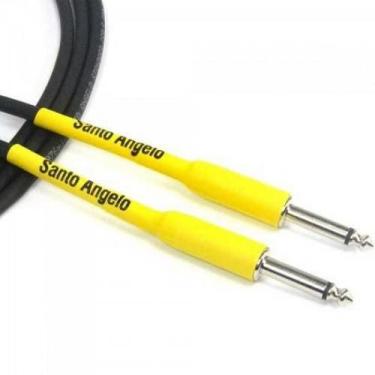 Imagem de Cabo Para Instrumentos 4,57m Samurai Preto/Amarelo Santo Angelo