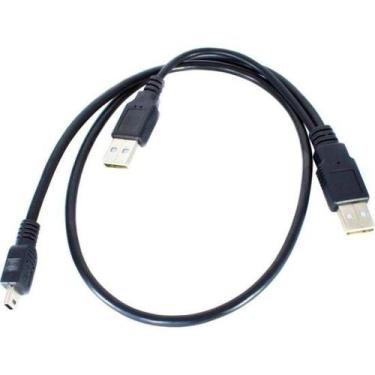Imagem de Cabo de Dados USB 2.0 M x USB 2.0 M + Micro USB Preto Storm