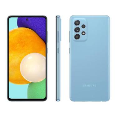 Imagem de Smartphone Samsung Galaxy A52 128GB Azul 6GB RAM 6,5" Câm. Quádrupla +