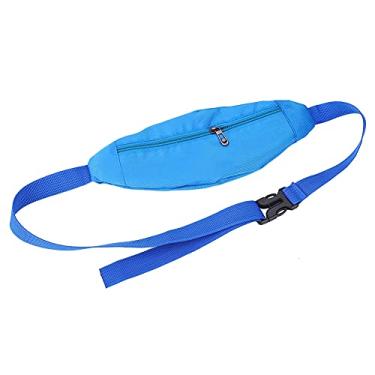Imagem de Bolsa para cintura, bolsa esportiva leve portátil para corrida para homens e mulheres para atividades ao ar livre(azul)