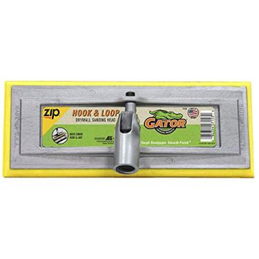 Imagem de Gator Cabeça de lixamento de drywall com gancho e laço, 25,4 cm x 10,16 cm