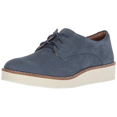 Imagem de SoftWalk Willis Oxford feminino, Jeans, 7 Narrow