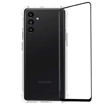 Imagem de Capa Capinha Anti Impactos Compatível com Samsung Galaxy A13 5G + Película 5D Cerâmica