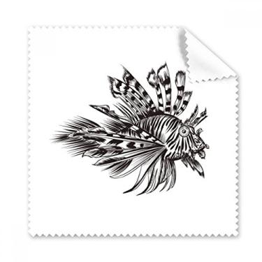 Imagem de Marine Life Pano de limpeza para ilustração de peixe preto, 5 peças