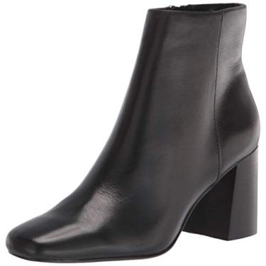 Imagem de Bella Vita Ankle Boot Feminino, Couro preto, 7 Narrow