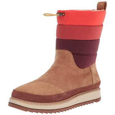 Imagem de TOMS Bota feminina Makenna cano médio, Bronzeado, 5.5