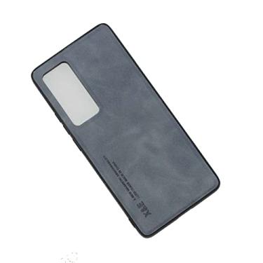 Imagem de Kepuch Silklike Capa para Vivo X60 Pro - Case Placa de Metal Embutida para Vivo X60 Pro - Azul