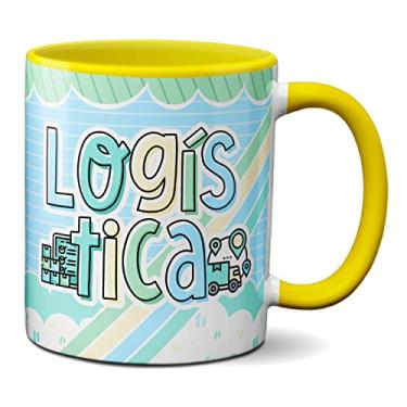 Imagem de Caneca Profissional De Logística Presente Warehouse Criativo (Amarela)