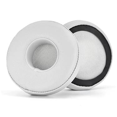 Imagem de TECKEEN Almofadas auriculares de substituição L+R Gaming Skin+Esponja para fone de ouvido Sony WH-CH500/WH-CH510
