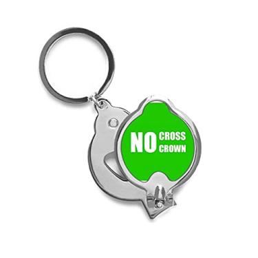 Imagem de Cortador de unhas sem dor No Crown Art Deco Gift Fashion Finger Nail Clippers Tesoura de aço inoxidável