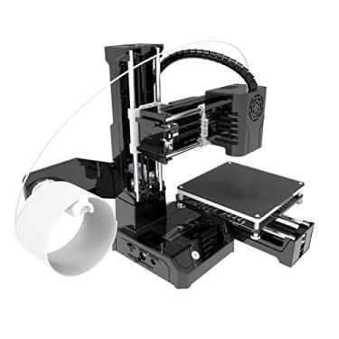 Imagem de Impressoras 3D, Impressoras 3D DIY Portáteis, Mini Impressora 3D FDM de Montagem Rápida para Iniciantes, Impressora 3D Pequena FDM Extrusora Direta para Filamentos de PLA e TPU (plugue americano)