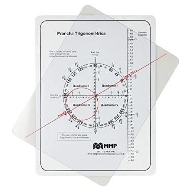 Imagem de Prancha Trigonométrica Professor Material Pedagógico Escolar MMP