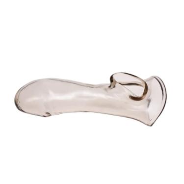 Imagem de Preservativo transparente para ampliação do pênis, preservativo reutilizável de silicone, manga peniana, extensor de pau, brinquedos sexuais para homens