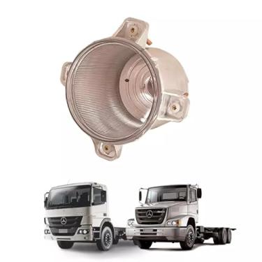 Imagem de BLOCO FAROL ALTO ESQUERDO SEM LAMP H1 MB ATEGO ATRON 2013 DIANTE