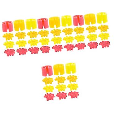 Imagem de Zerodeko 1200 Unidades fivela de etiqueta de roupa rótulos redondos suporte para plantas de aquário vestidos cabides etiqueta de classificação de roupas anel de plástico multicolorido botão