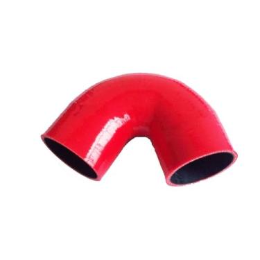 Imagem de JOIUYOLJ Acoplador de mangueira de silicone de cotovelo de 135 graus ID 7.6 cm (76 mm) para intercooler turbo universal tubo de admissão de ar direto reforçado 4 camadas 5,4 mm (135-ID76)