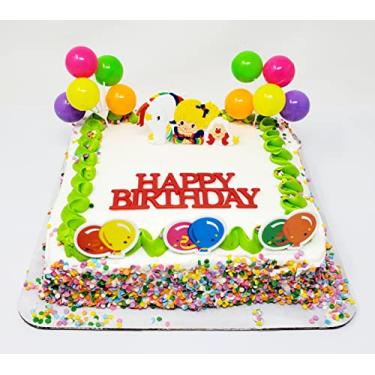 Imagem de Rainbow Brite and Friends 7 Piece Birthday Cake Topper Set (Unique Design)