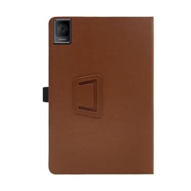 Imagem de Adequada para TCL TAB10 Gen 2 Capa protetora para tablet 10,4 polegadas, antiqueda, duas dobras, capa magnética para tablet Android (tan/cáqui, para TCL TAB10 Gen2)