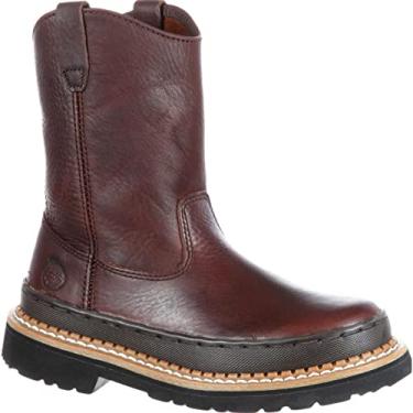 Imagem de Georgia Boot G204 Mid Calf Boot Soggy Brown 10.5 M US Little Kid