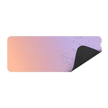 Imagem de Geonav Mouse Pad Desk, Tecido sintético impermeável e antiderrapante, Toque macio, 80x30cm, OFDP01PK, Rosa