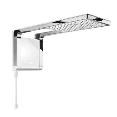 Imagem de Chuveiro Acqua Storm Ultra Eletrônico 220v 6800w Branco/Cromado - Lore