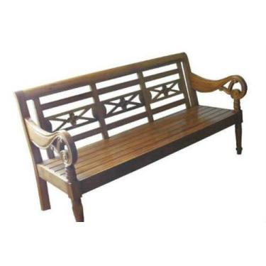 Imagem de Banco Rústico Dayse Em Madeira De Demolição - Cód 2395 - Barrocarte