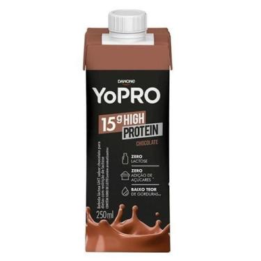 Imagem de Bebida Lactea Yopro Protein Chocolate 250ml - Danone, Chocolate, 250ml