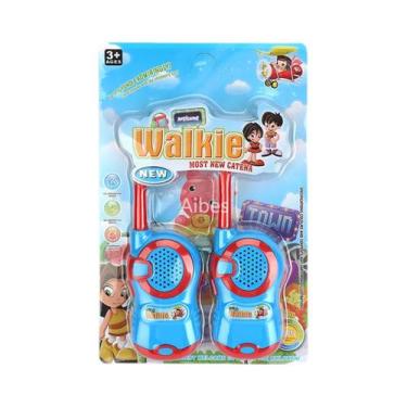 Imagem de Walkie Takie Radio Comunicador Infantil De Brinquedo 100m Par - LShopM