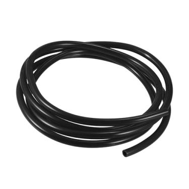 Imagem de TUCKBOLD Tubo de 0,31" x 79" 8 mm x 2 m Carburador Linha de ventilação de combustível Linha universal de gasolina Tubo de mangueira para ATV Dirt Bike Go Kart Moped Pocket Bike Scooter Preto Peças