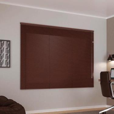 Imagem de Persiana horizontal alumínio 1,80 x 1,50 - Cores - CRISDAN, Marrom, Di