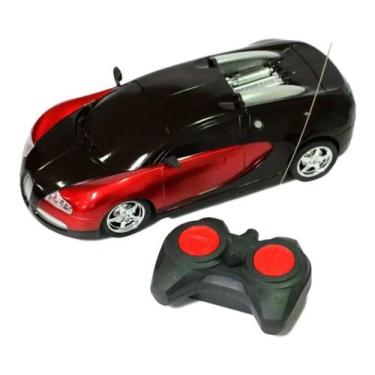Imagem de Carro Carrinho Controle Remoto Acende A Luz Do Farol Vermelho Bw024 - 