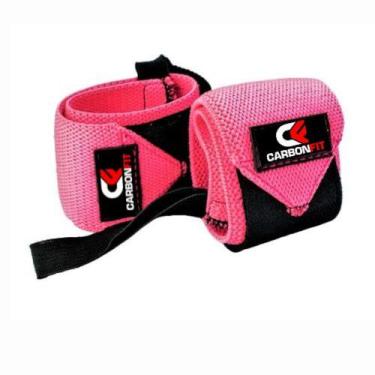Imagem de MUNHEQUEIRA ELASTICA CF proteção ao pulso - CARBONFIT, Rosa neon