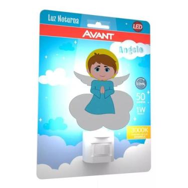 Imagem de Luminaria Infantil Led Noturna Anjinho 1W 3000K Bivolt - Avant