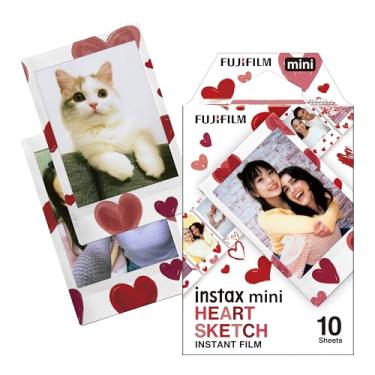 Imagem de Fujifilm Instax Mini Heart Sketch Film – 10 poses