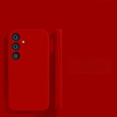 Imagem de Para Samsung A54 5G Case Liquid Camera Phone Cases Para Samsung Galaxy A54 A55 A15 5G Soft Back Cover, vermelho, Para Galaxy A15 5G